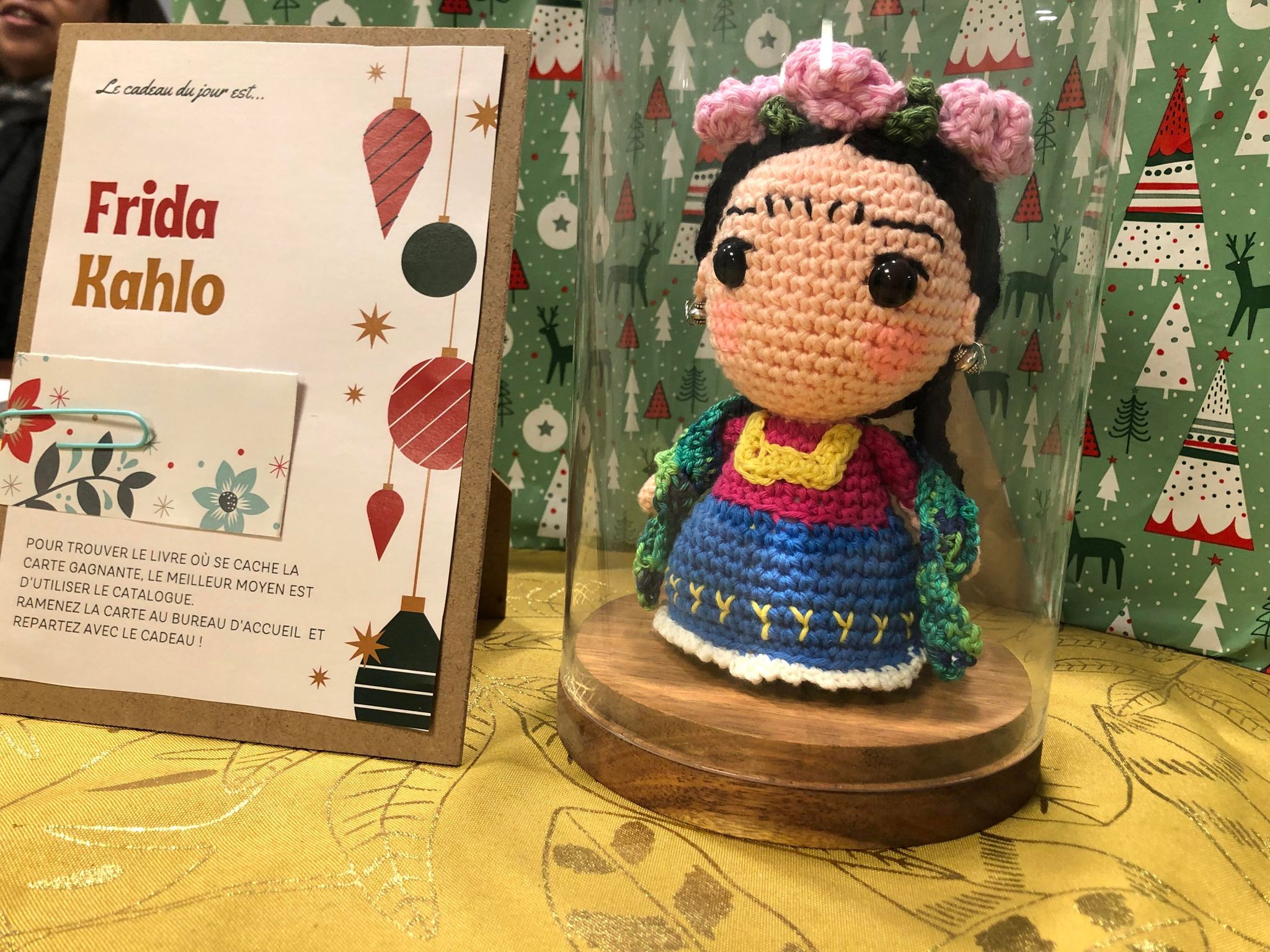 Frida Kahlo amigurumi