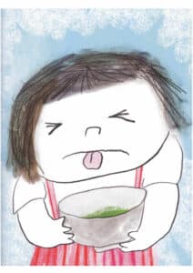 La soupe à la grimace version japonaise pour Momoko (c)Rue du monde, Une enfance japonaise, t2